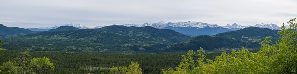 Views south and west include Mount McNab with Junction Mountain in the distrance.