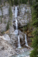 A beautiful 3-tiered waterfall.
