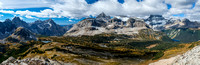 Views west from the SW ridge of Little Marvel over the incredible Marvel Pass landscape.