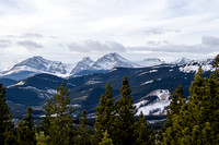 Peaks in the High Rock Range.