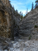 The access canyon.
