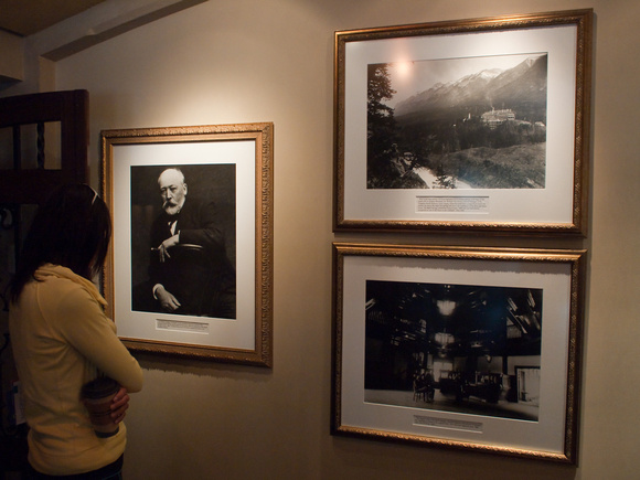 Pictures describe how the hotel grew over a period of 100 years.