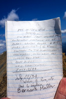Some familiar names in the summit register.